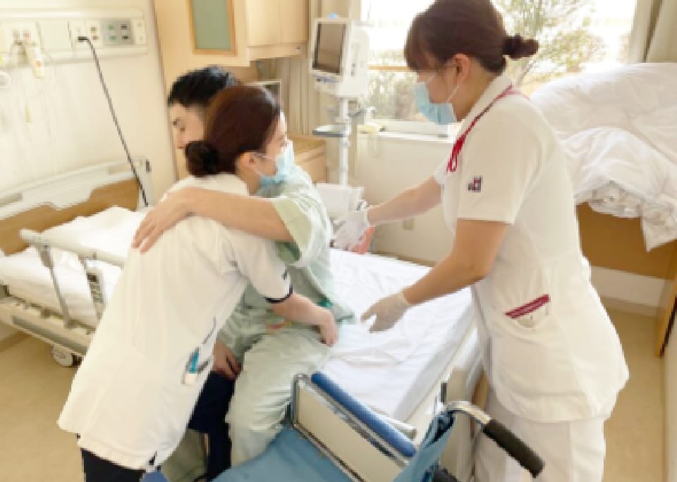 介助のようす